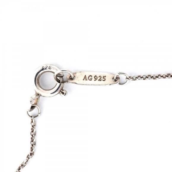 Tiffany & Co. Return to Heart Necklace, Sterling Silver 925, Pink, Women's - Picture 5 of 7